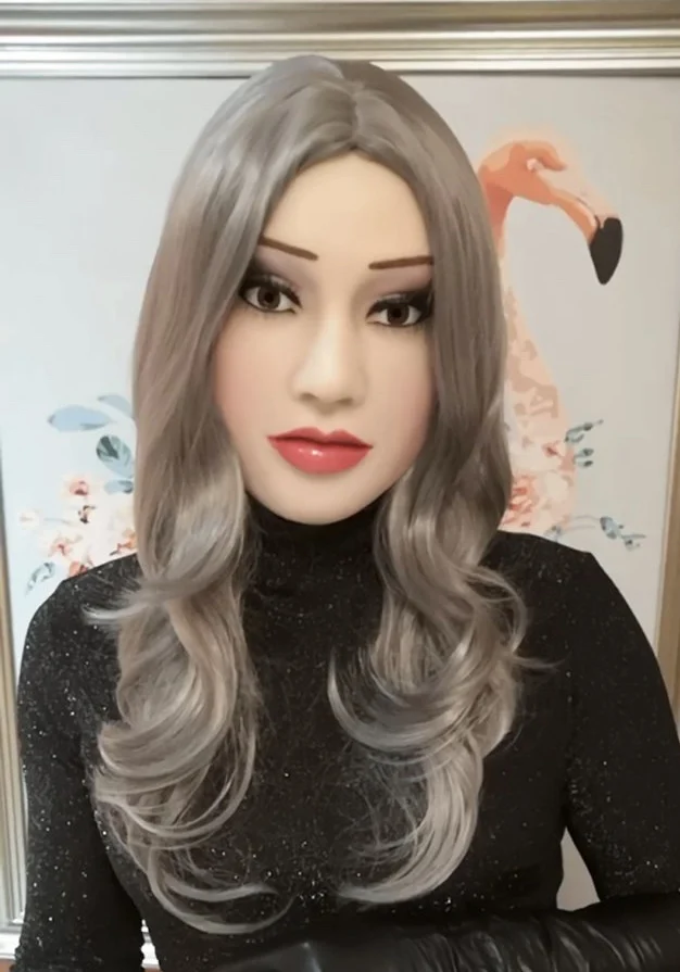 (SELINA)Crossdressing Silicone Female/Girl Full Head Transgender Silicone Cosplay Kigurumi Male To Female Mask Drag Queen