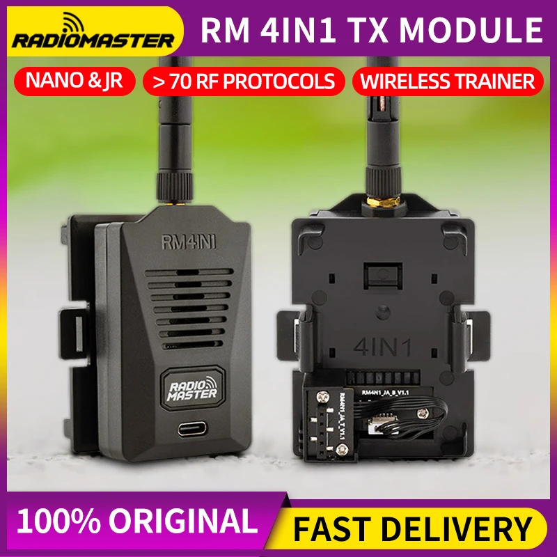 RadioMaster 4in1 External Module - 20dBm Multi-Protocol For RC Transmitters