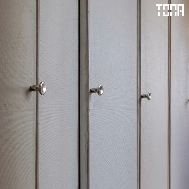 TONA Creative Brass Furniture Handle Cabinet Bar Pulls European Minimalist Handle Bedroom Bedside Mushroom Knob and Handle 4
