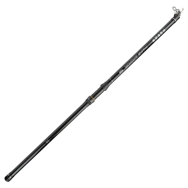 Carbon Jigging Fishing Rod-FAST Action Heavy Power EVA Handle 4.5m 6-Layer Carbon 4-Section Ceramic Lake Stream Carp