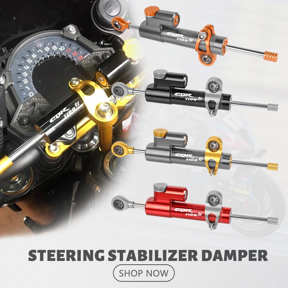 

FOR HONDA CBR 1100XX CBR1100XX 1100 XX Blackbird 1997-2020 2021 2022 2023 2024 Motorcycle Adjustable Steering Stabilizer Damper