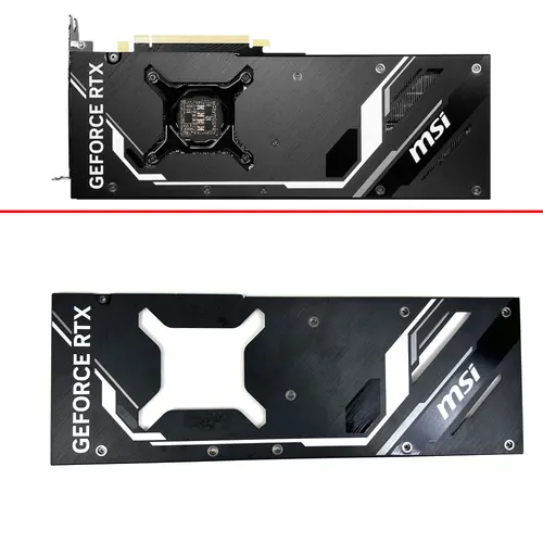 Imagen 1 del producto Tarjeta de vídeo Original antigua RTX4070 TI para MSI RTX 4070ti VENTUS 3X, tarjeta gráfica de repuesto, GPU Backplane