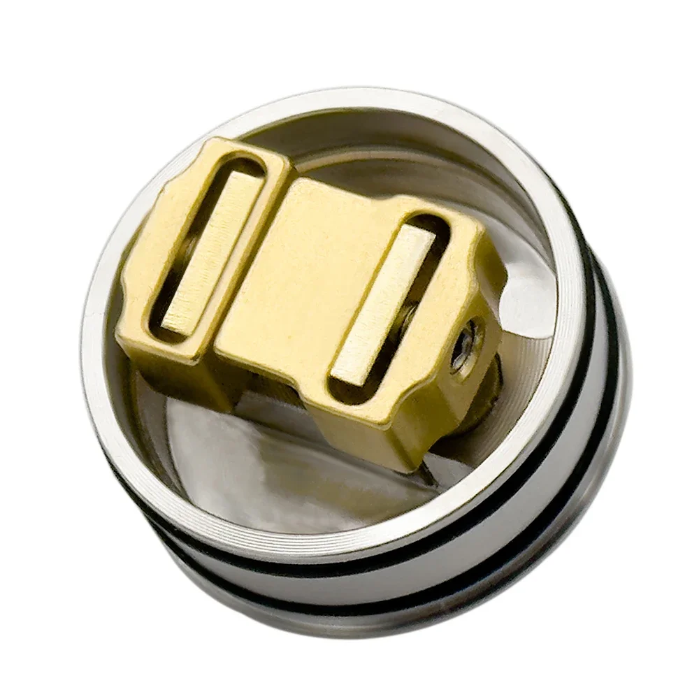 Tanque Mesh Pro RDA, atomizador 316ss ajustable de 25mm con bobina de malla Ni80 de 3 uds con herramientas de reconstrucción BF con Pin Squonk dorado 510