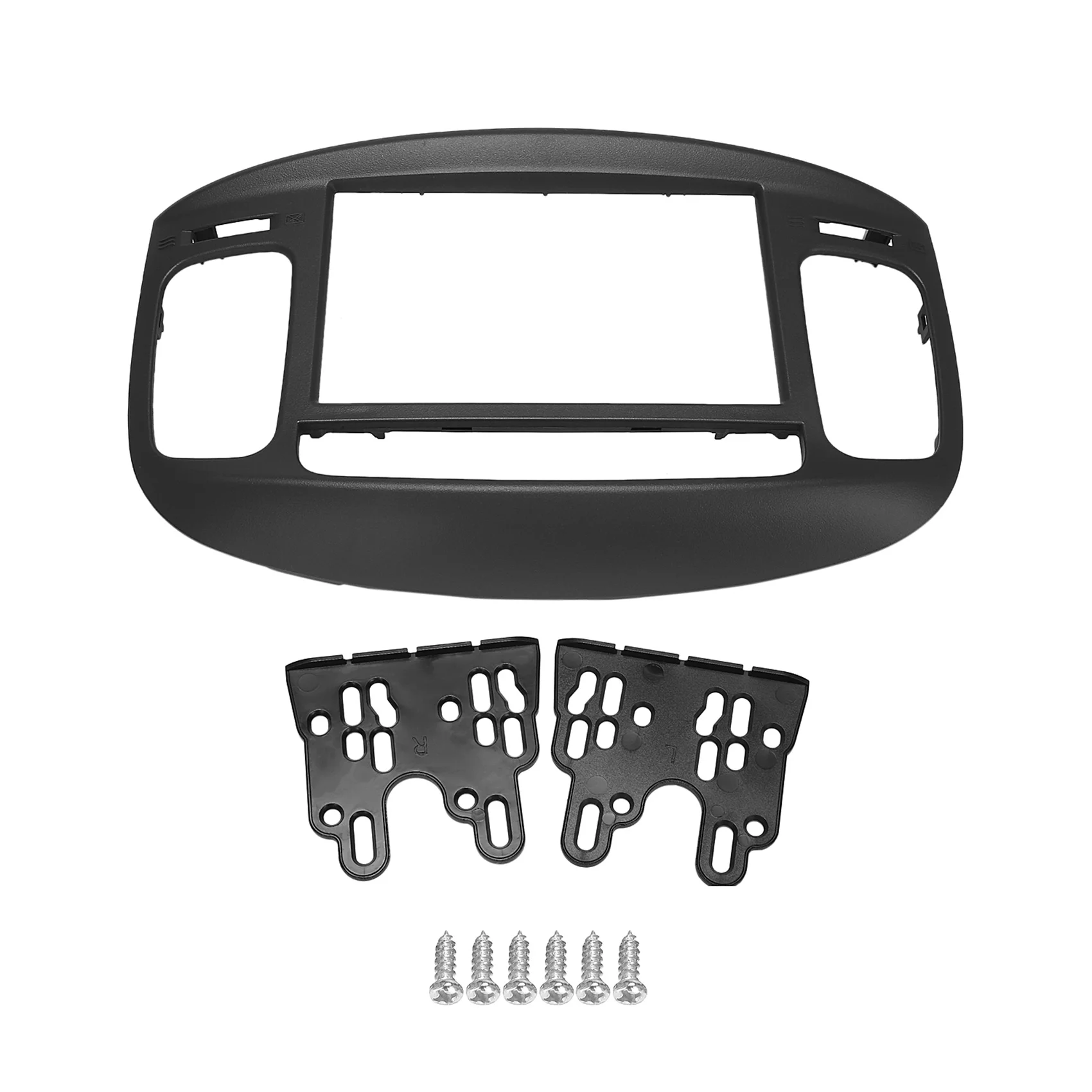 2Din Car Radio Fascia for 09-12 DVD Stereo Plate Adapter Mounting Dash Installation Bezel Trim Kit