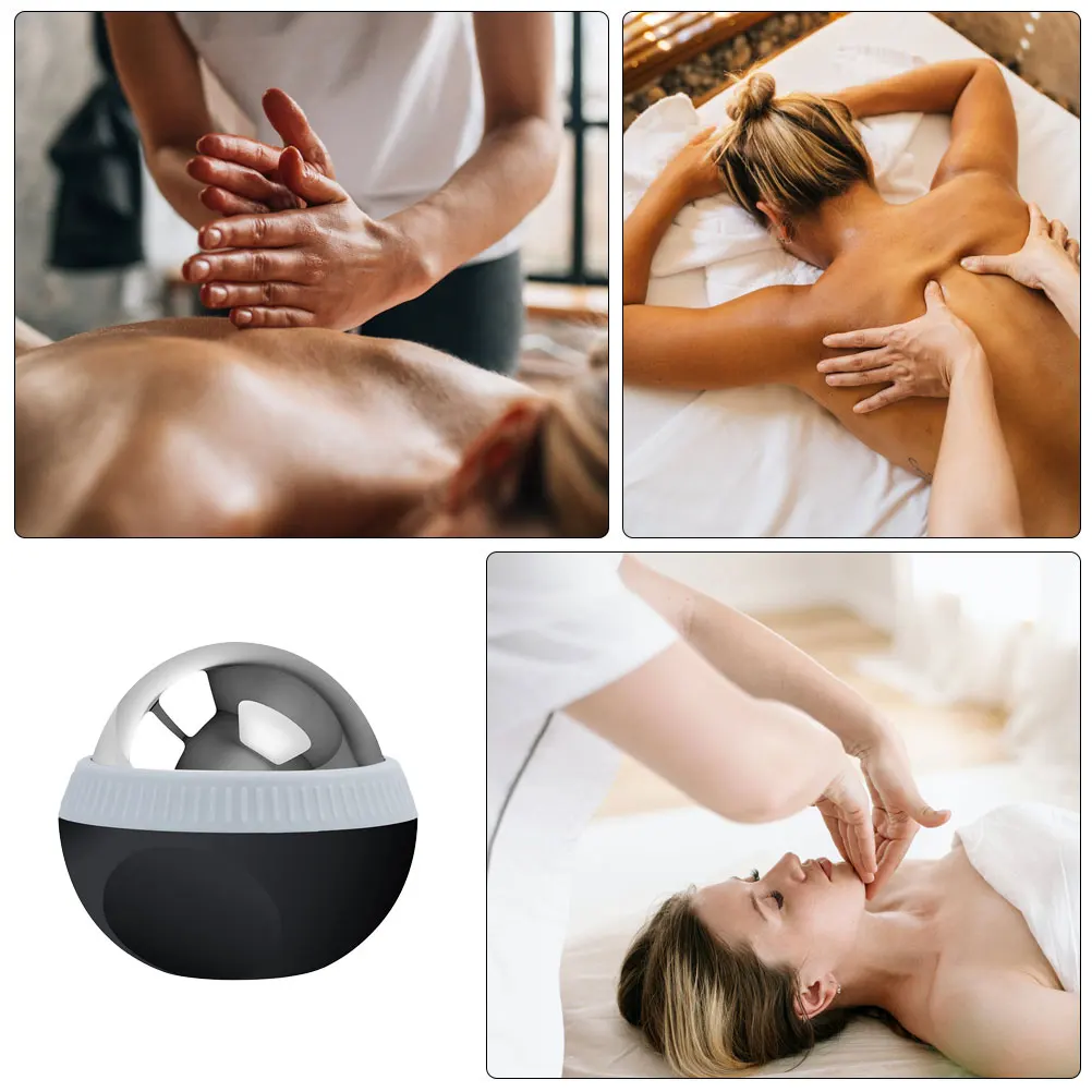 Компактный массажер для лица, рук, ног, ручной массажер для расслабления тела, портативное устройство для расслабления мышц для путешествий, фитнес-терапии и