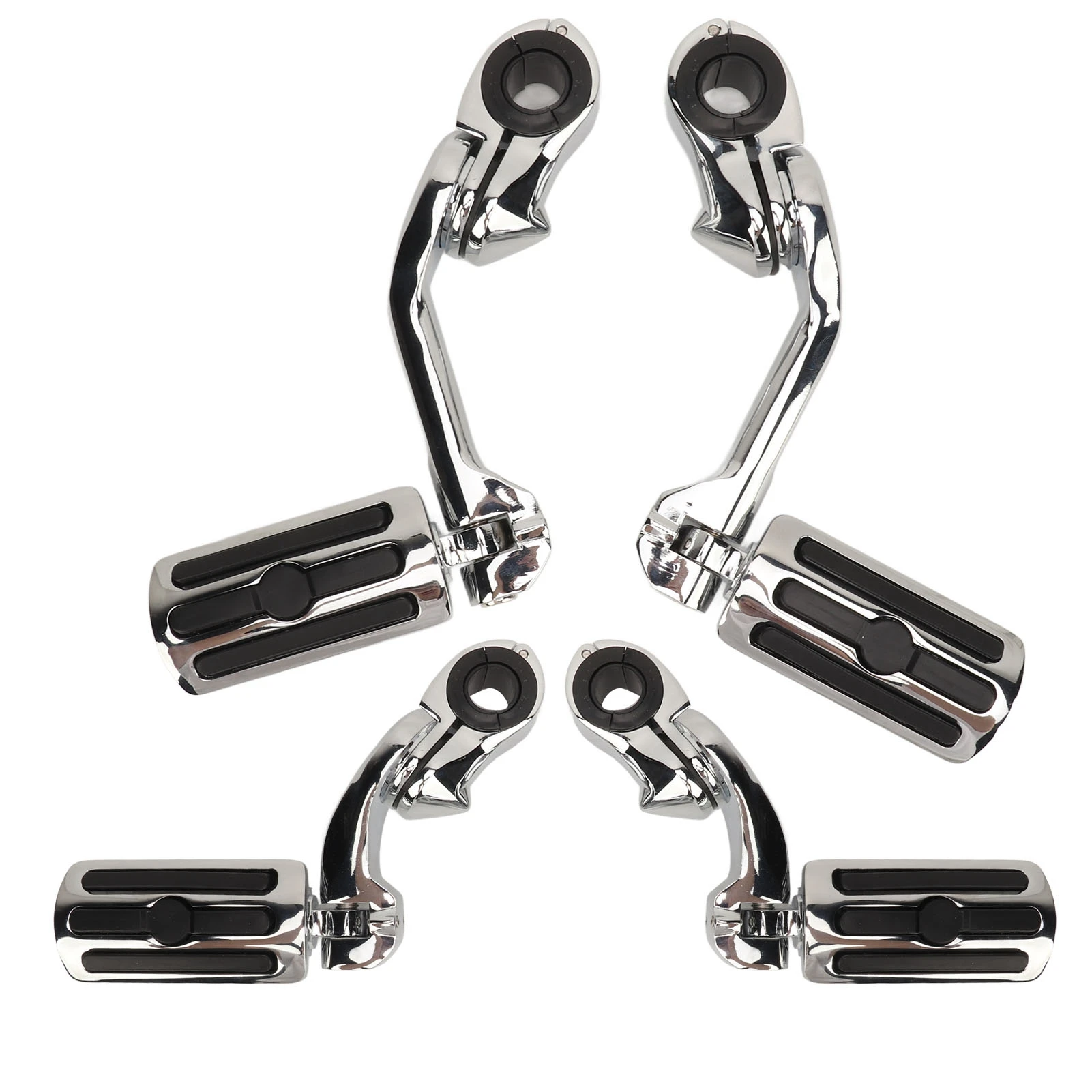 

1,25-дюймовая подставка для ног для шоссе, регулируемая усиленная езда, защита двигателя мотоцикла, шоссейный колышек для Дэвидсона