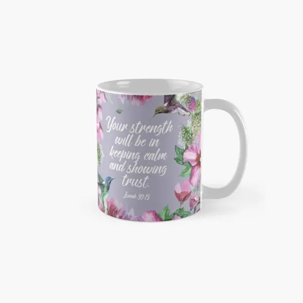 2021 Yeartext Hummingbirds And Flowers  Mug Drinkware Gifts Simple Printed Handle Round Tea Photo Cup Design Image Picture