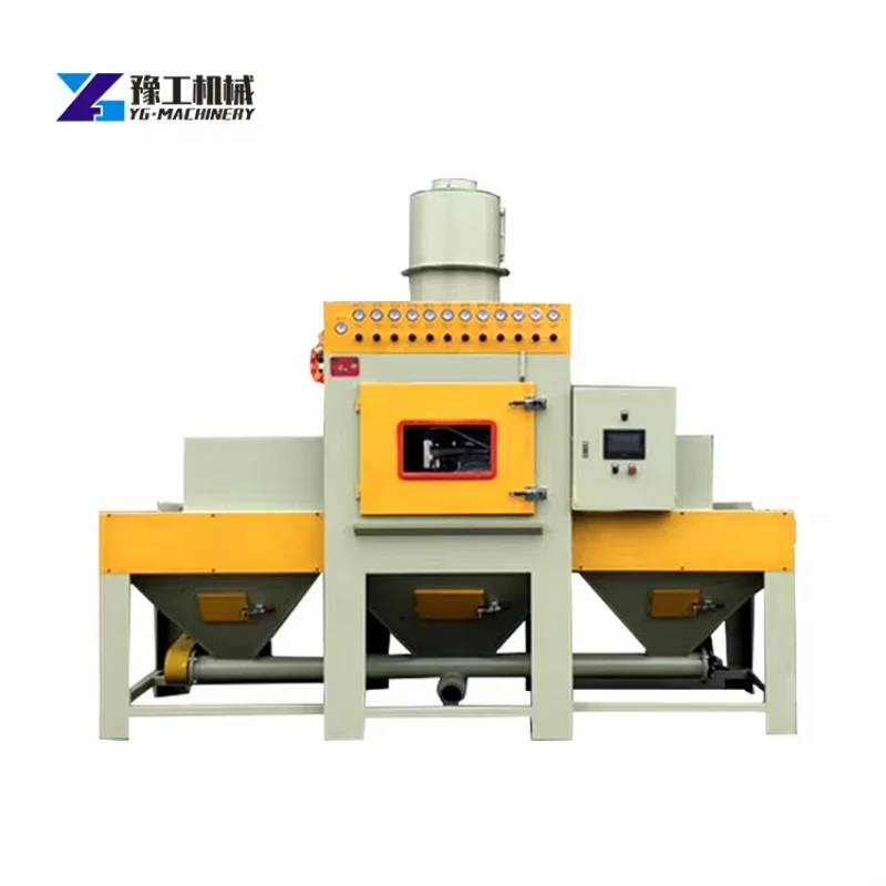 YG Horizontal Glass Sandblasting Machine Kettle Heating Plate Sandblaster Multifunctional Portable Bricks Sand Blasting Machine