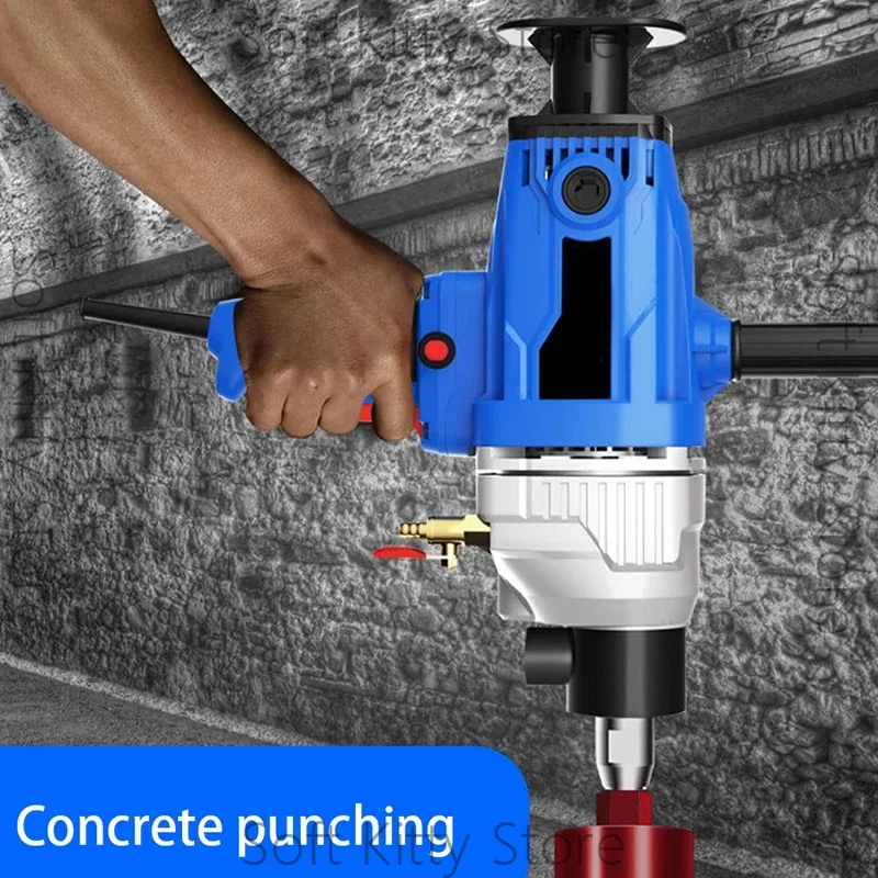 Electric Diamond Core Drill Mixer Concrete Core Drill Machine Dry Wet Engineering Torque Drilling Machine Diamond Core Drill