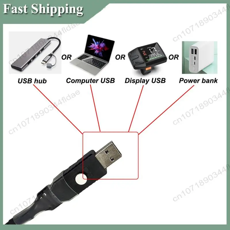 -A94Z For BAFANG Programming Cable Speed Limit Release Wheel Diameter Setting M400 M600 M510 All CAN Protocol Dedicated Line