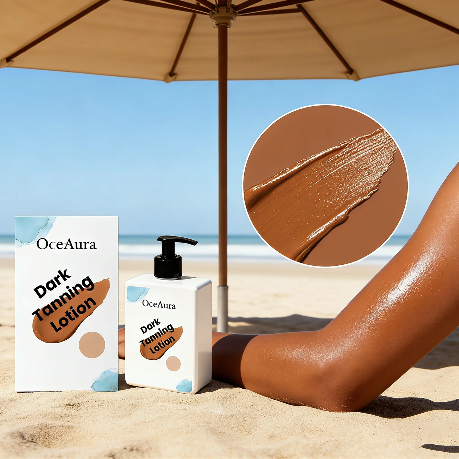 

Крем-автозагар для соляриев и загара на солнце, бронзатор для сияющей кожи, увлажняющий, незаменимый летний уход