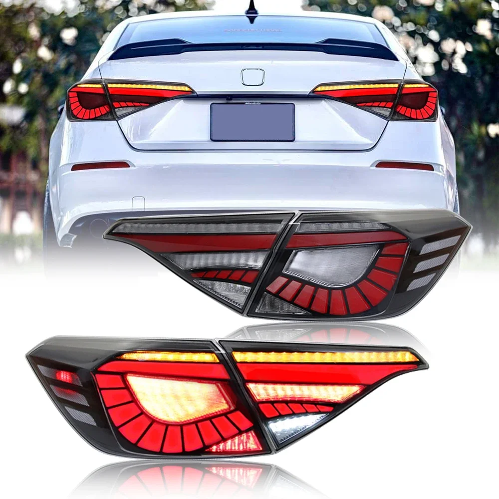 

Archaic Modify Tail Light for 11th Gen 2021 2022 Lights Sedan with Animation Sequential Turn Civic light