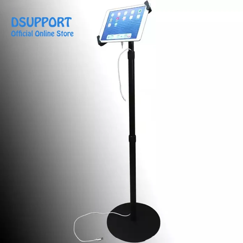 Anti-Theft Universal Tablet display floor stand for 7-13 inch tablet holder security mount lock stand for samsung Asus HUAWEI