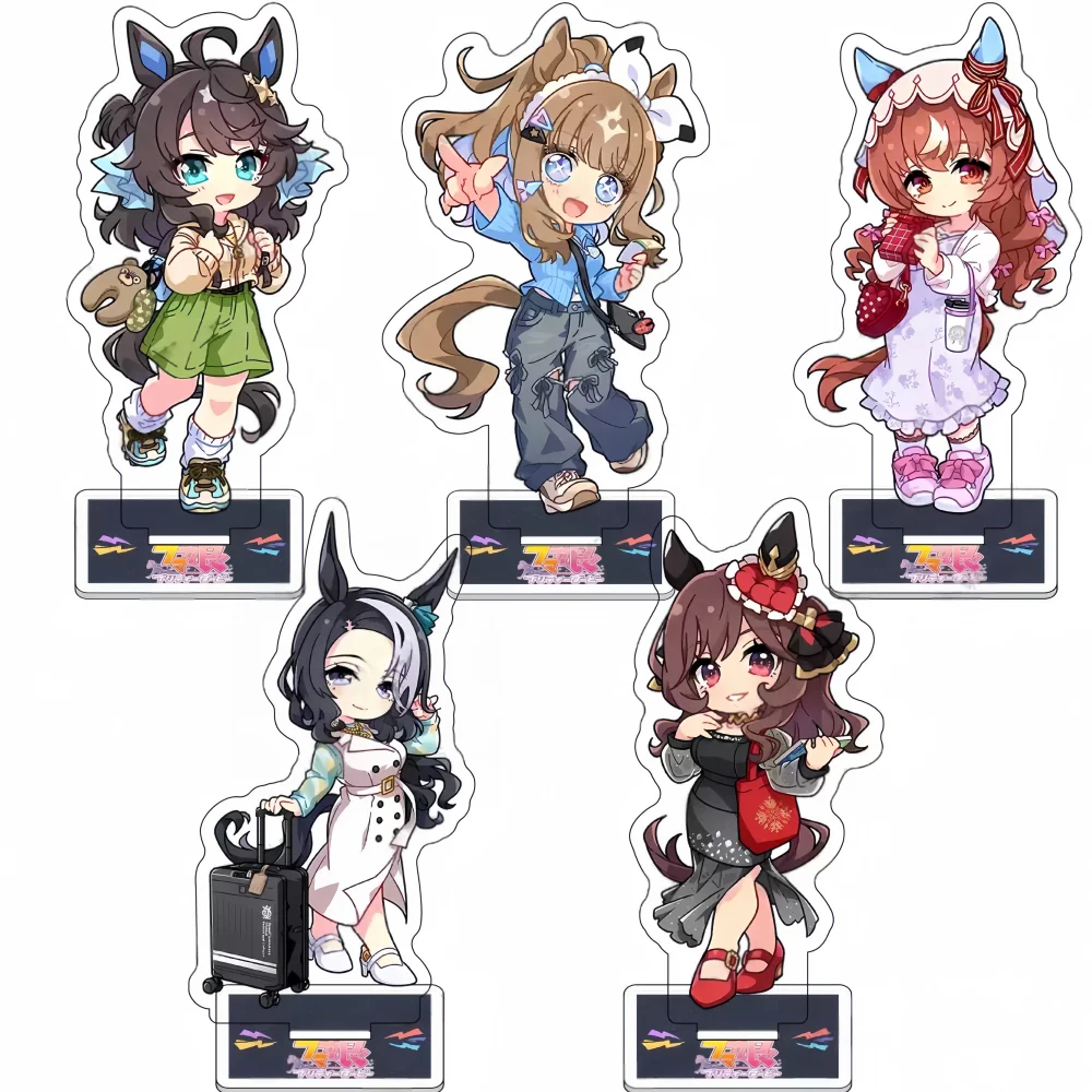 Anime Uma Musume Character Acrylic Standee Cartoon Model Table Ornament Fans Birthday Present