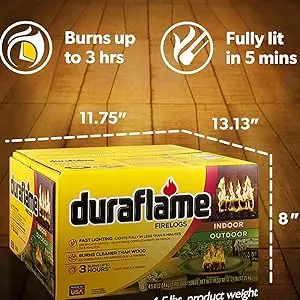 Duraflame 4.5lb 3 hour firelog