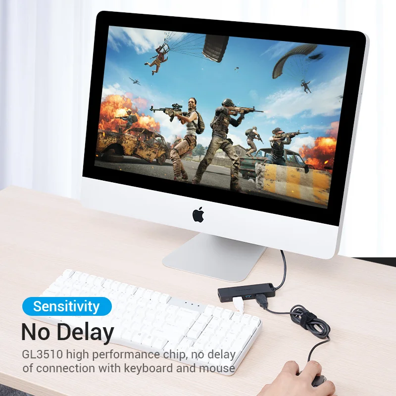 Vention USB C HUB 3.1 Type C to USB 3.0 Adapter Multi USB with Micro USB Charging Port for Xiaomi MacBook Huawei OTG Type C HUB