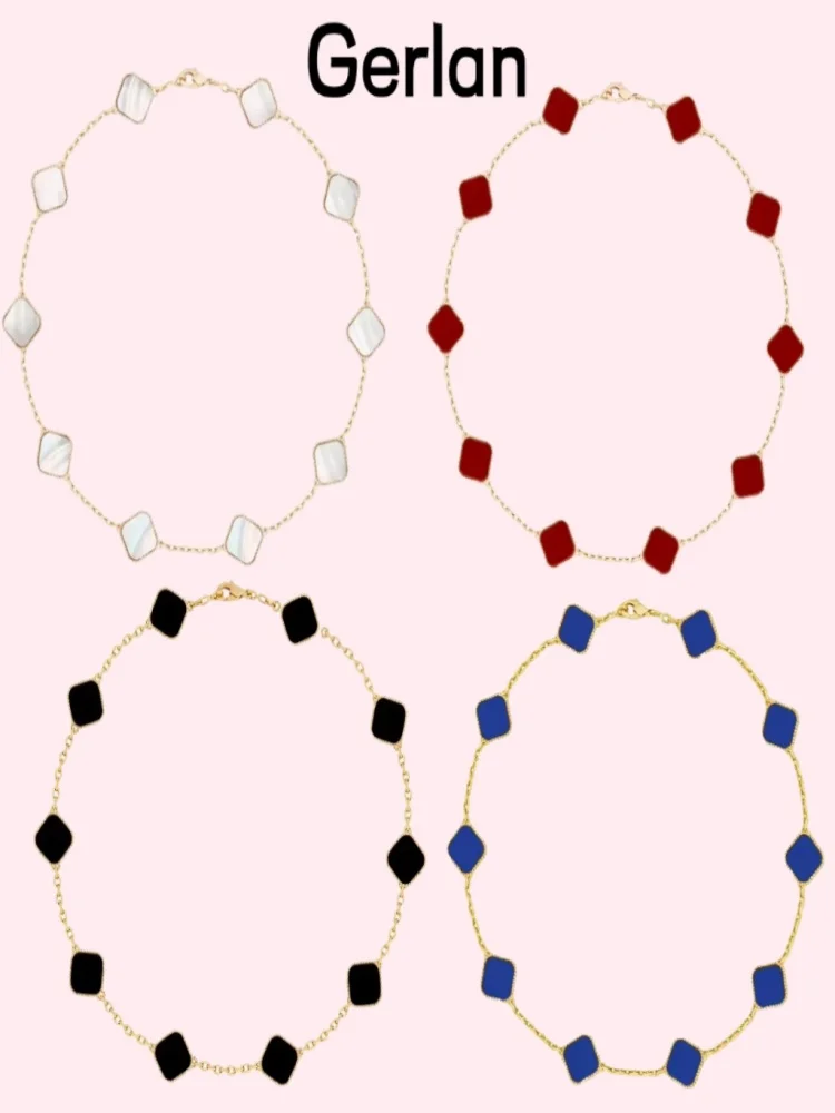 

2026 New Fashion Jewelry Selling Clover Simple Design Party Fashion Personality Women's High-end Jewelry Set Gift