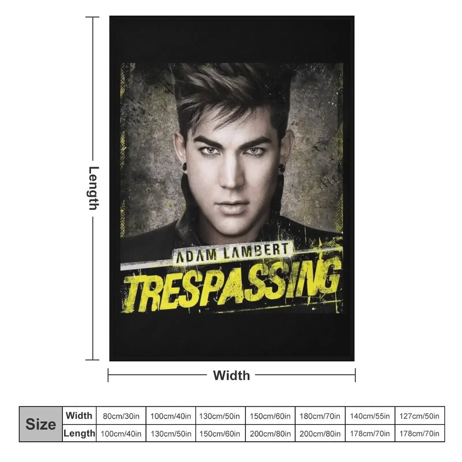 Trespassing Throw Blanket Decorative Sofa wednesday Sofas Blankets