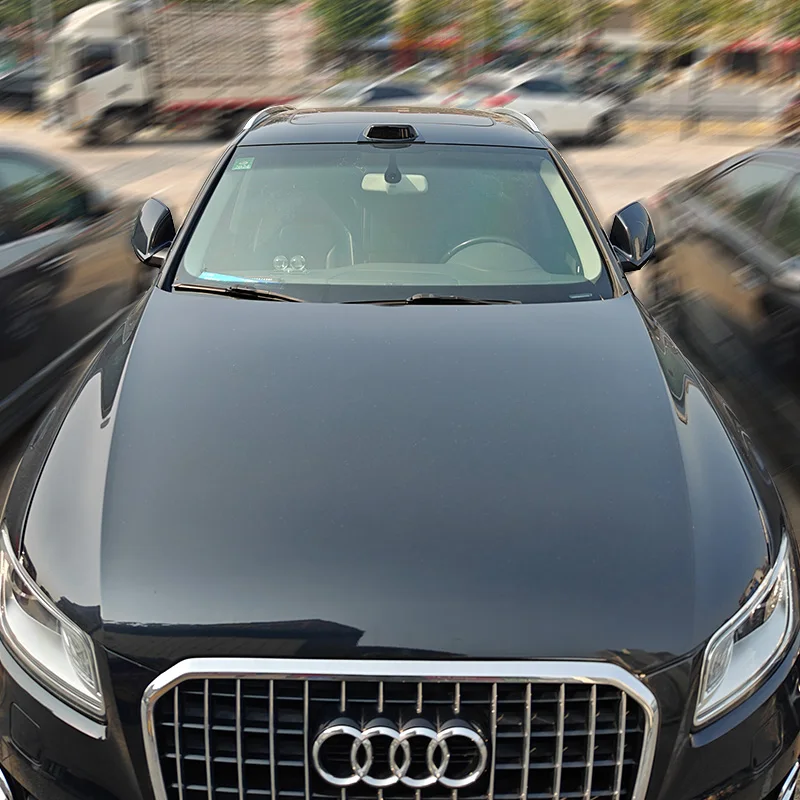 لأودي Q3/Q5/Q7/Q6 Q5e-tron تصفيف السيارة الليزر الرادار غطاء الزخرفية برو سقف أسود غطاء الرادار التكنولوجيا السوداء #5