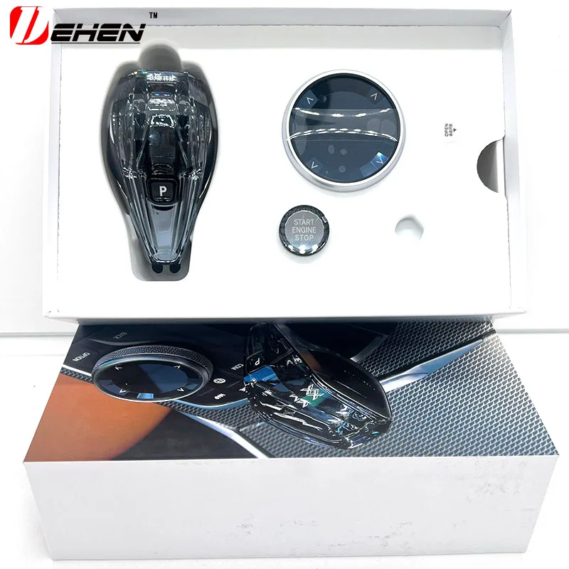 Crystal shift knob for BMW X3 X4 X5 X6 X7 ix3 3 4 5 6 7 8 seriesG20 G30 G26 G22 G05 G06 G07 G12 G32 G08 G01 chassis auto parts