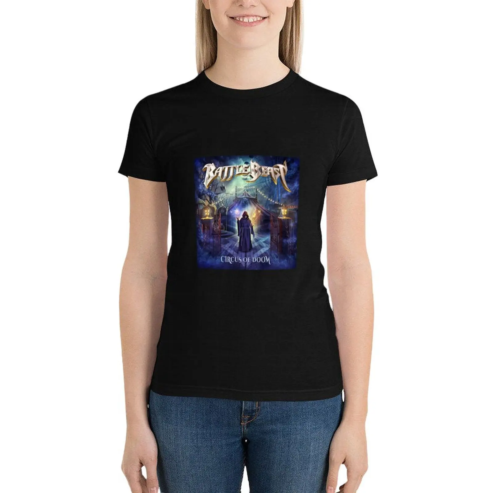 

The Circus Battle Beast T-Shirt summer tops female summer clothes for Women