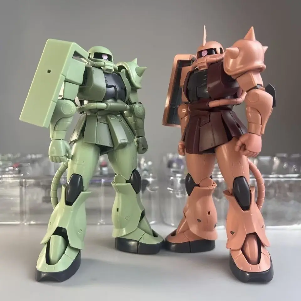 1/144 Zaku 피규어 로봇 스피리츠 모바일 세트 애니메이션 피규어, PVC Gk 조각상 피규어, 모델 인형 컬렉션 장식, 책상 장난감 선물