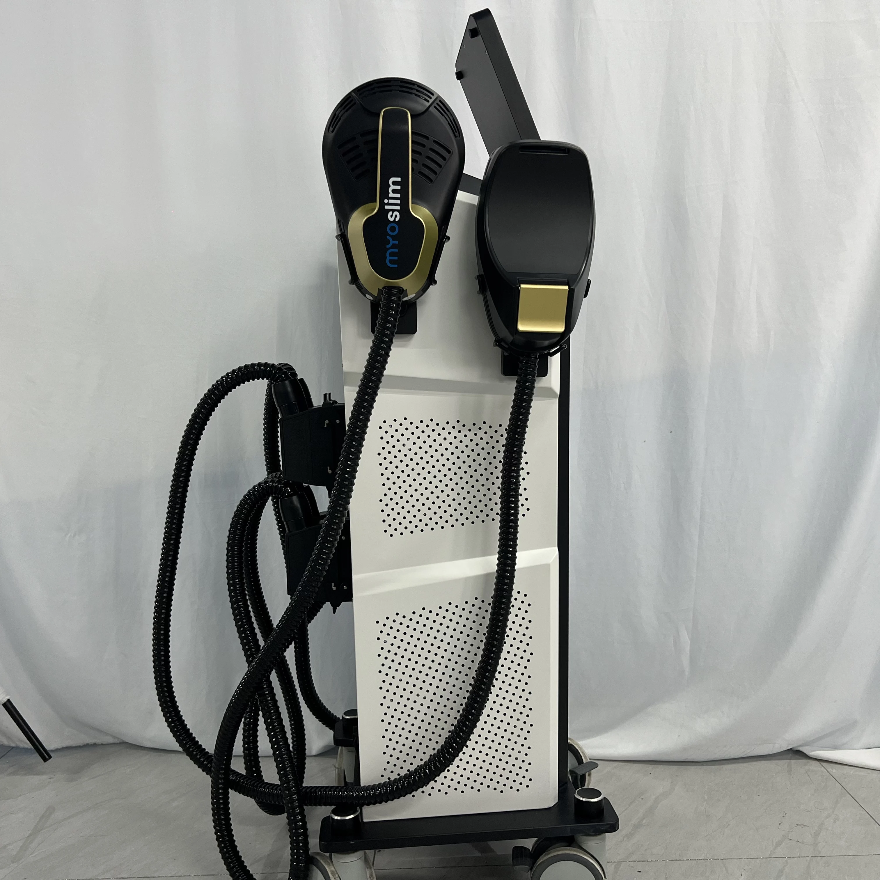 Máquina de escultura corporal myoslim 6500w ems rf, emagrecimento de gordura, queima de estimulação muscular, escultura, terapia eletromagnética, perda de peso