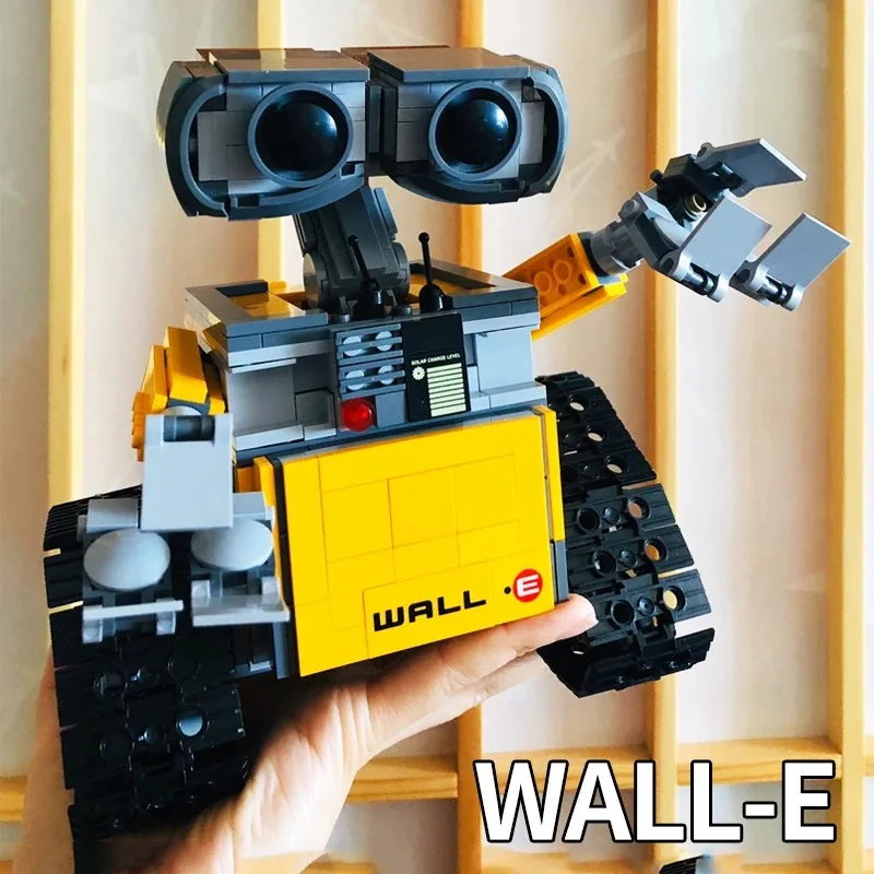 687PCS 21303 Robot Wall-E Mobilization Is Compatible With Puzzle Children'S Toys Assembly Home Decoration Model Toy Gifts