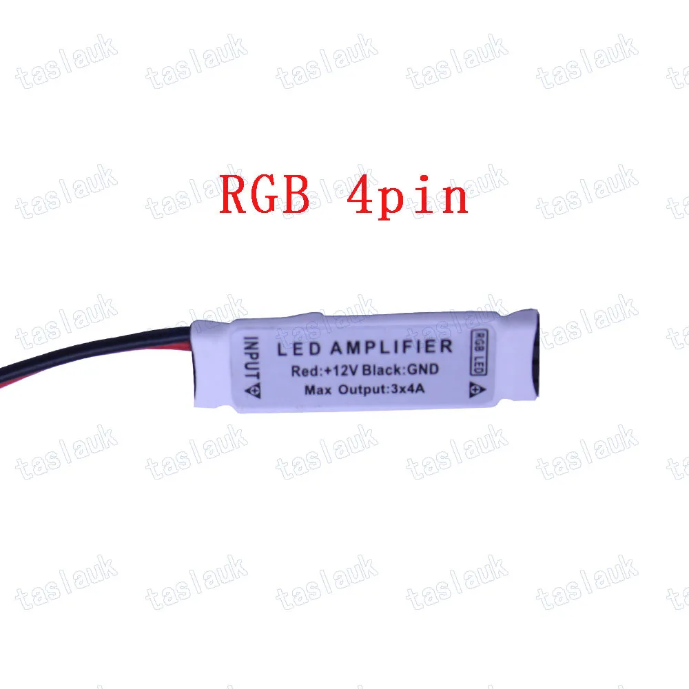 Led Mini RGBW RGBWW RGBCCT Amplifier 5Pin 6 pin wire DC5-24V 4CH x 4A for 5050 2835 RGBW LED Strip Light RGBW RGBWW ,5x3a 3x4a
