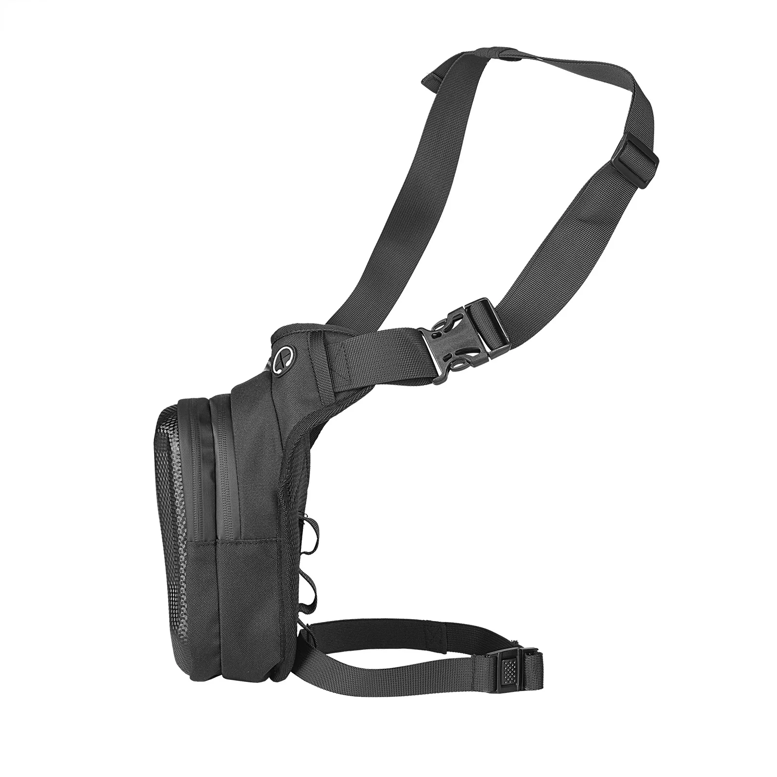 Motorbike Drop Waist Leg Bag EVA Hard Shell Motorcycle Leg Side Bag Outdoor Casual Waist Packs Bike Phone Purse Hip Bum Pack