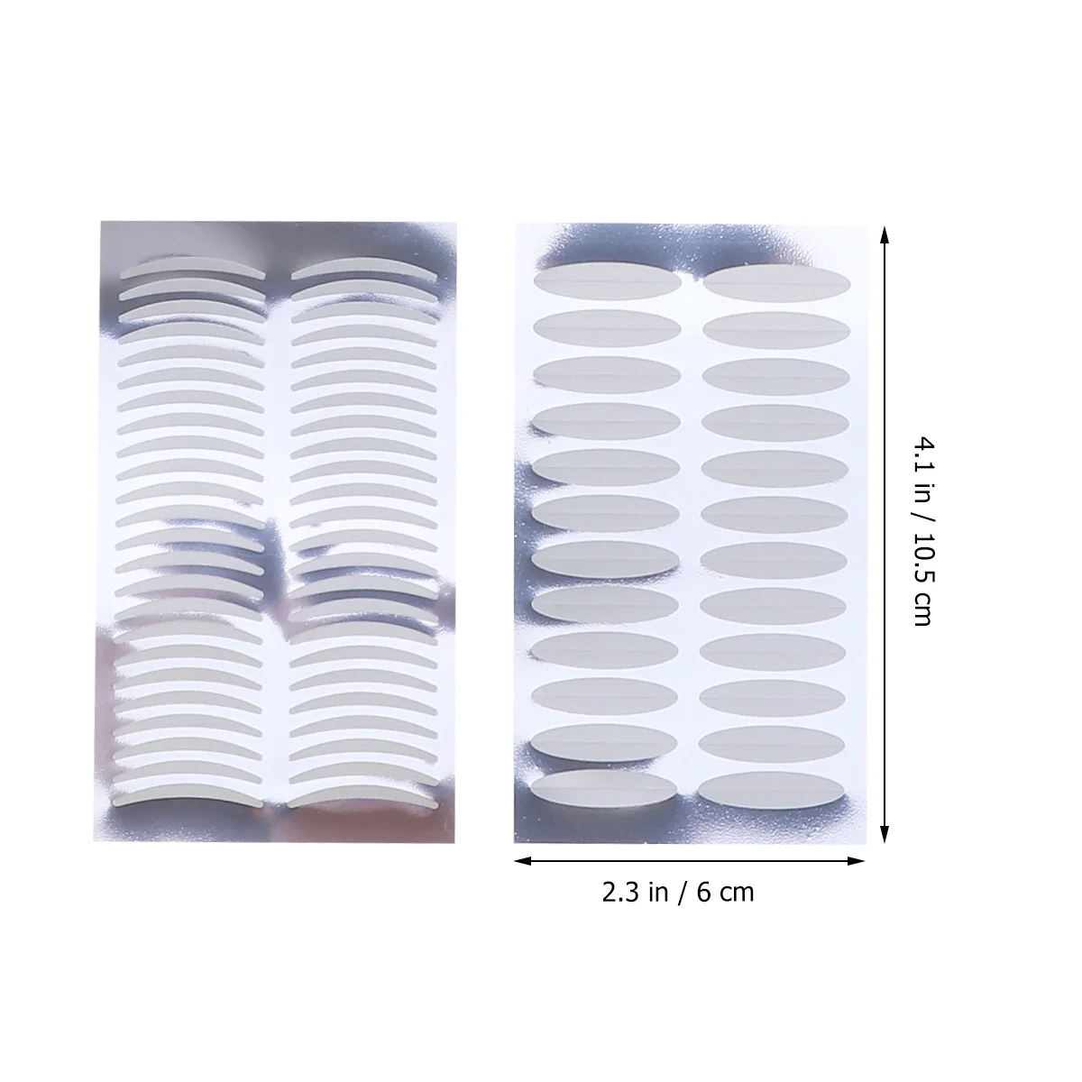 2112 قطعة من شريط الجفن المزدوج، ملصقات ألياف مقاومة للماء رفيعة للغاية وغير مرئية وقابلة للتنفس، مظهر طبيعي، سهلة الاستخدام للنساء #3