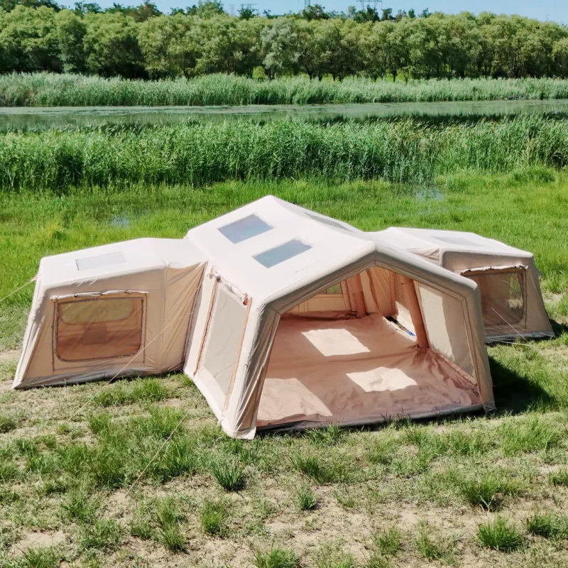 

Large infla tent Guangzhou outdoor activities waterproof camping tent