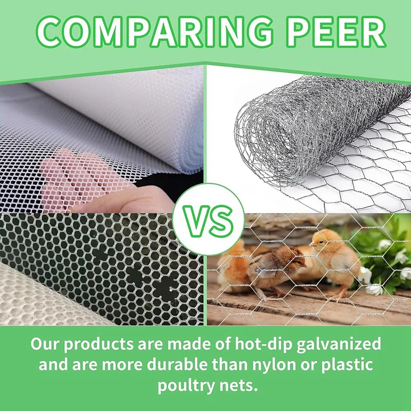 شبكة سلك الدجاج سلك الدجاج الأزهار سلك الدجاج سداسية سياج مناسب لمشاريع الحديقة الحرفية