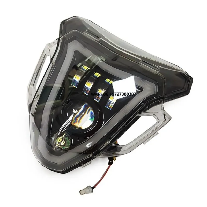 

12V Waterproof LED Head Light Angel Eye Headlight for F800R Assembly Kit Motorcycle DRL High Low Beam Headlamp 2015-2019