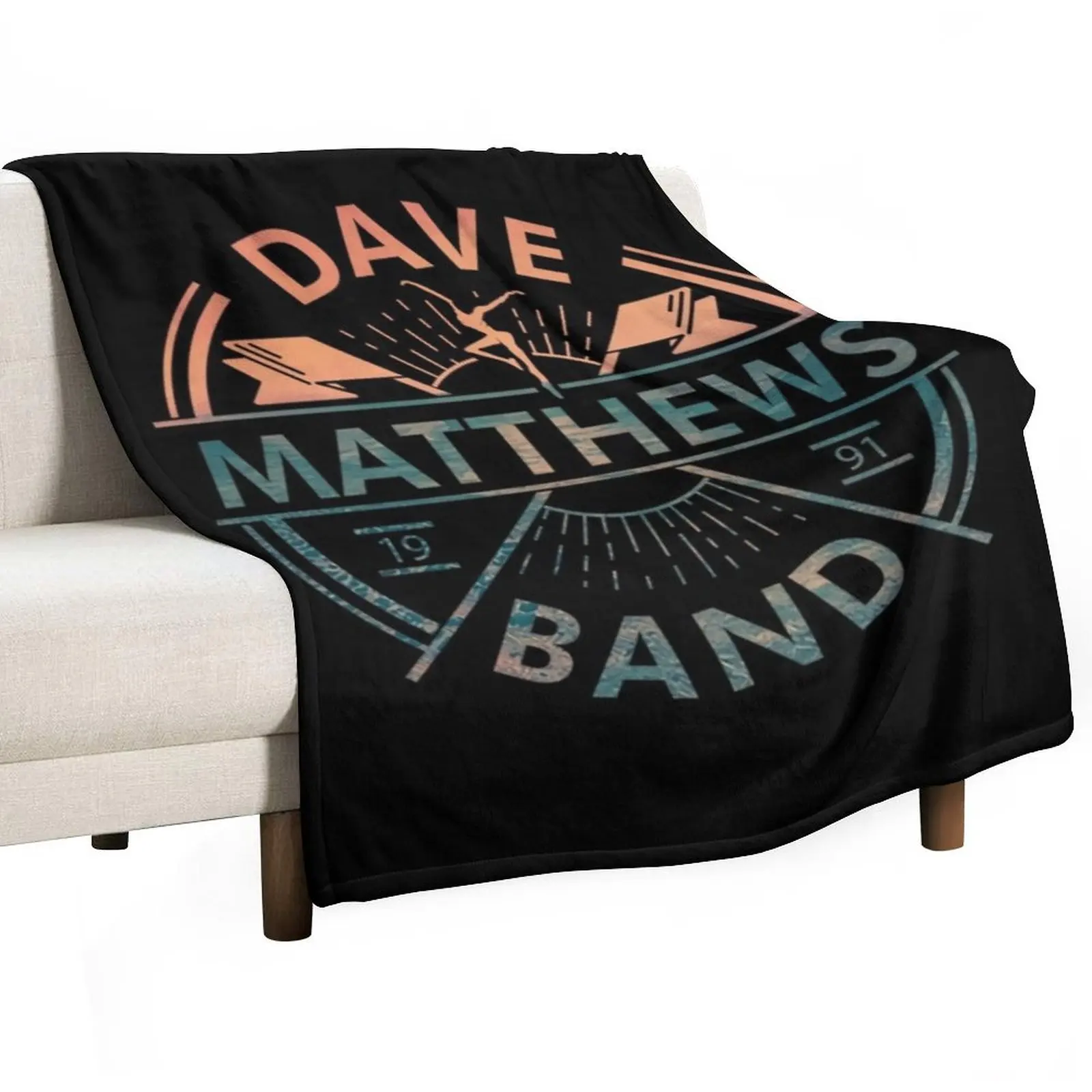 Dave Matthews Band T-ShirtDave Matthews Band Logo Throw Blanket warm for winter Luxury Thicken Large Blankets