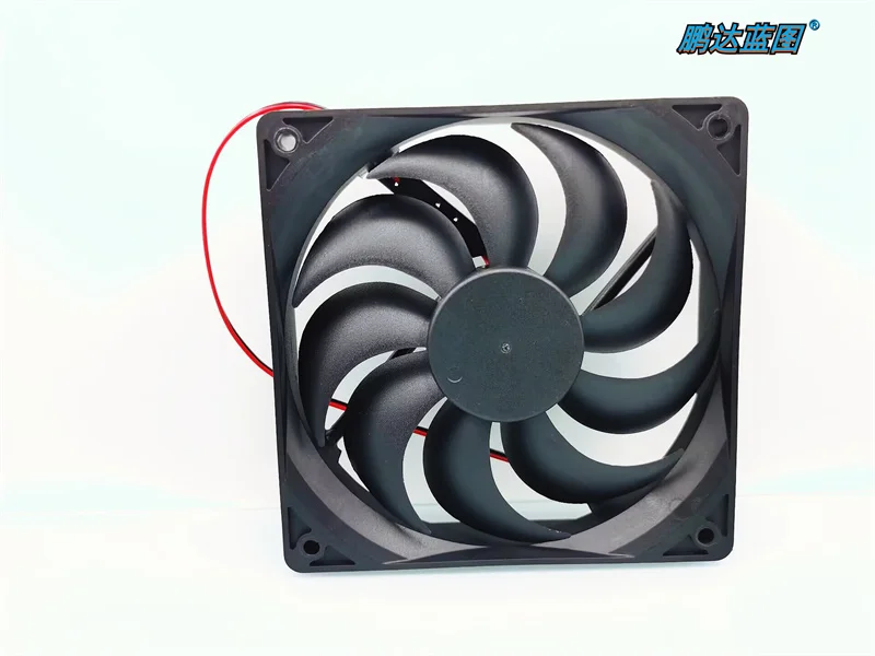 New silent 12025 dual ball 12V 0.055A computer case 12CM cm 120 * 25MM fan