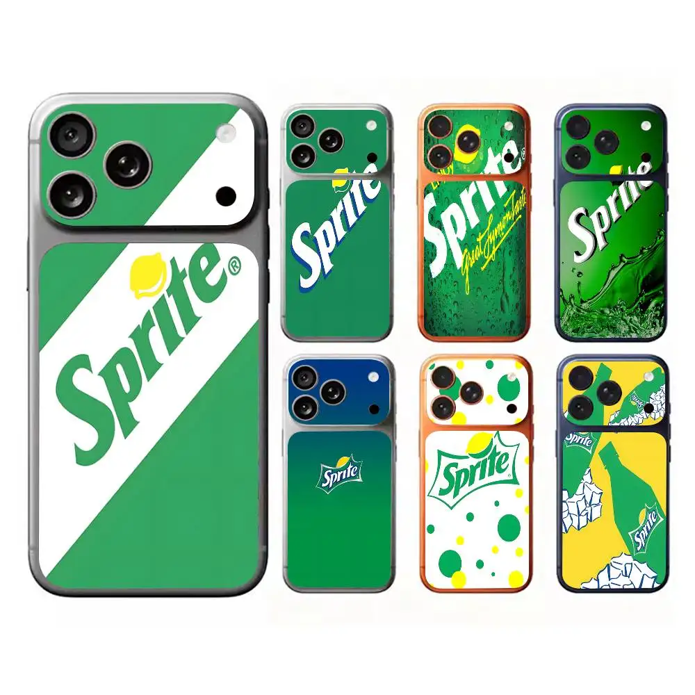 

Sprite Logo Wrap Sticker For IPhone17 Pro/17pro Max Phone Decal Skin Rear Protector Case Film Full Cover
