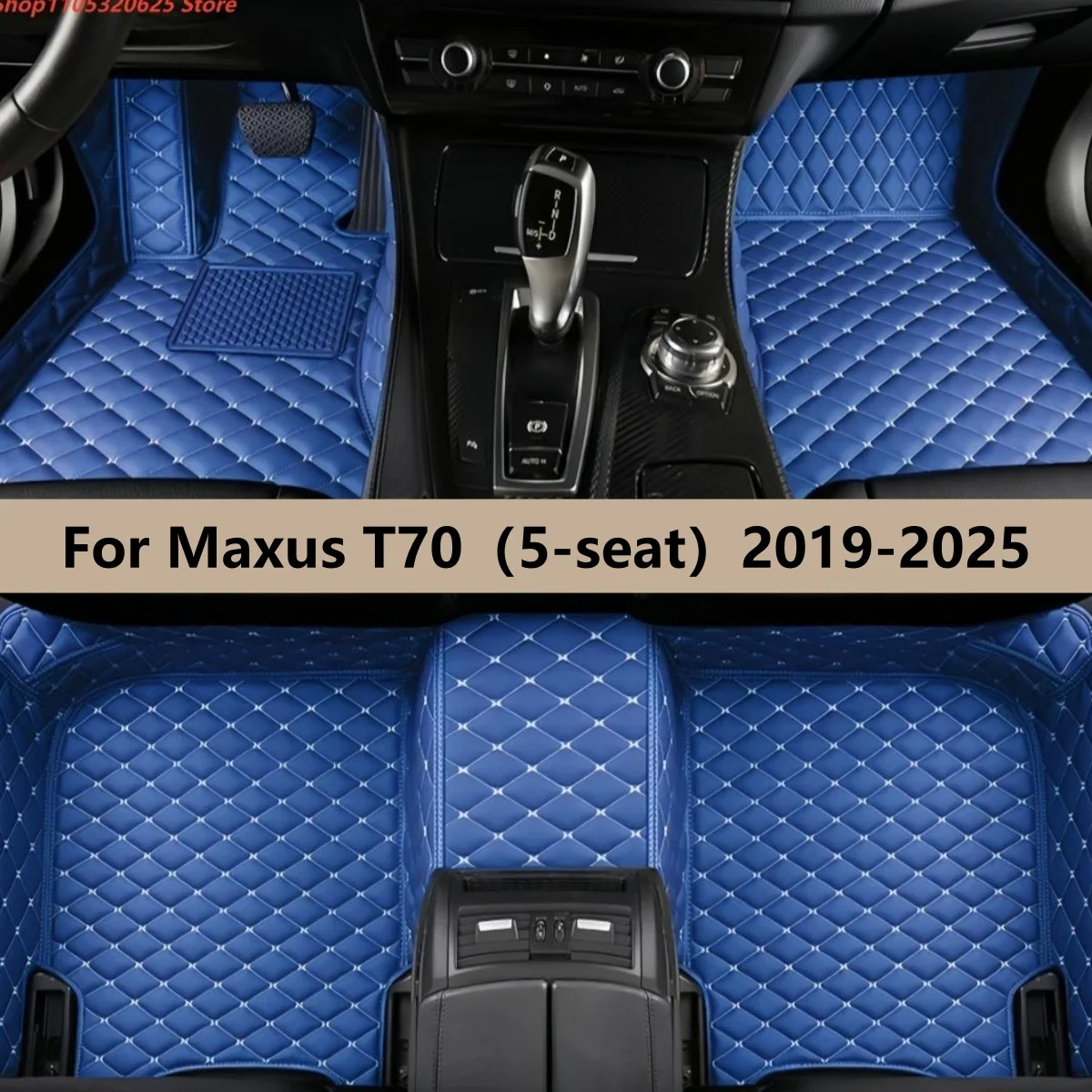 

Car Floor Mats For Maxus T70（5-seat）2019 2020 2021 2022 2023 2024 2025 Auto Interior Accessories Waterproof Automobiles