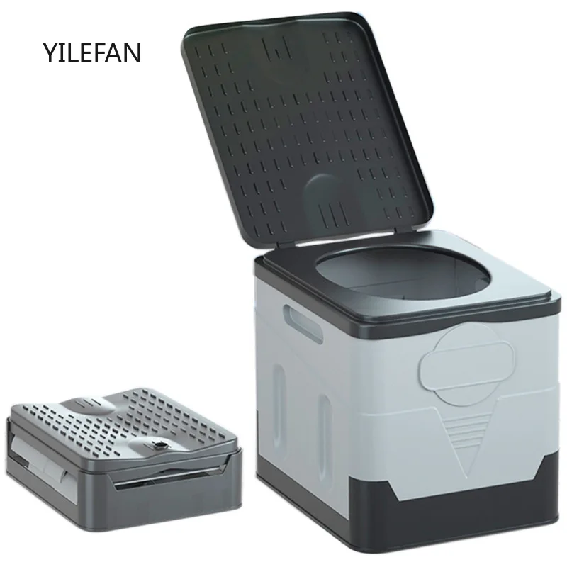 Portable Potty for Camping Folding Travel Toilet Camping Toilet Portable Toilet for Adults Car Toilet Camp Toilet Outdoor