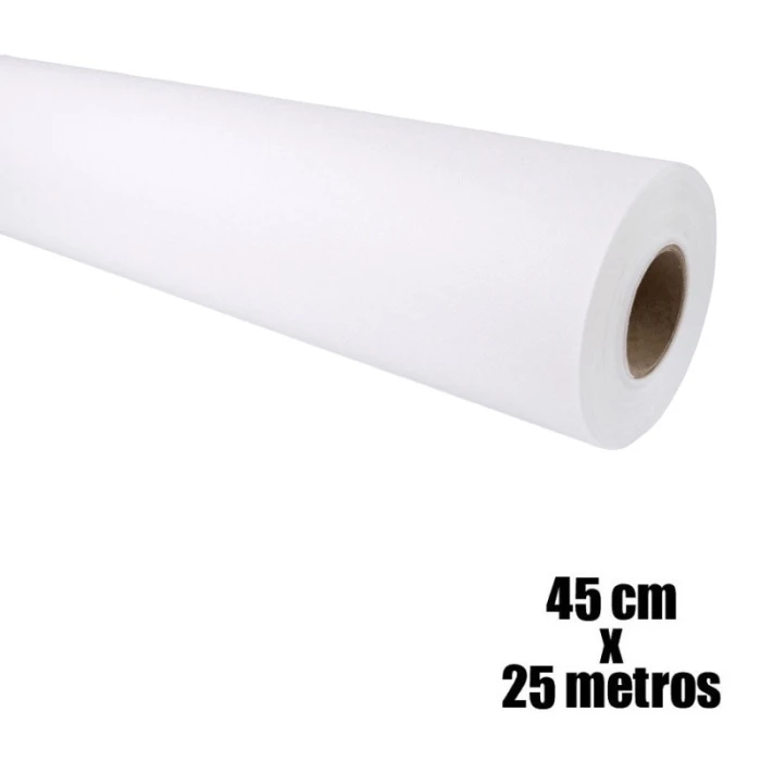 Entretela Blanca Recortable Gunold 1950 - 80 Gramos - 45 Cm X 25 Metros