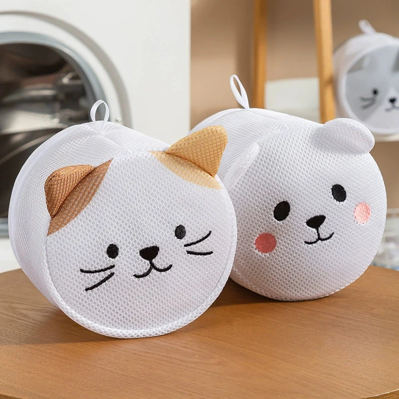 آلة غسل خاصة للاستخدام المنزلي البوليستر المضادة للتشوه الصدرية أكياس شبكية الغسيل حمالة حقيبة تنظيف الملابس الداخلية جورب الكرتون