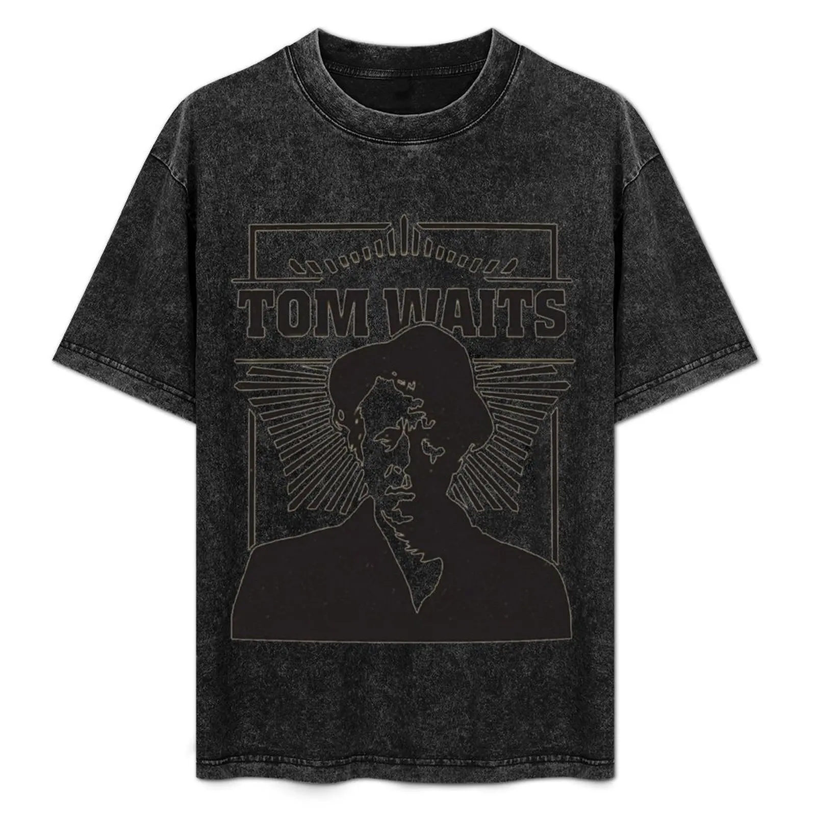 

Tom Waits T-Shirt Work Outdoor T-Shirt for Men