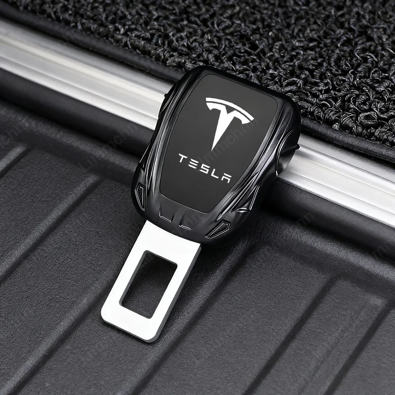 

Safe Durable Seat Belt Extender Buckle For Tesla Model S 3 Y X Roadster SpaceX Quick-Fit Secure Comfort Reliable Car Sticker