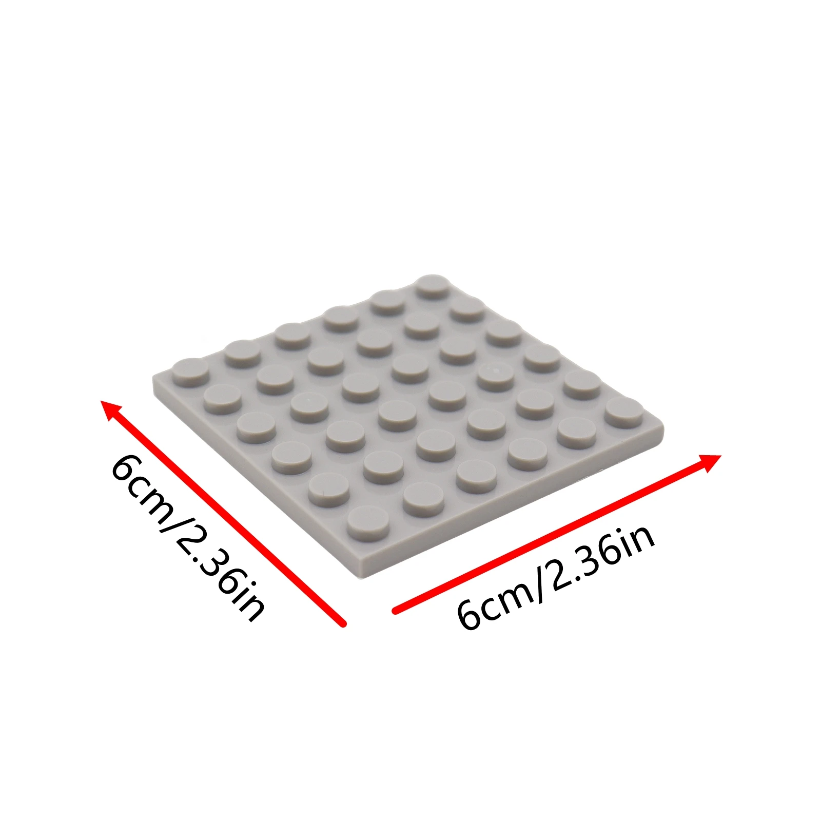20 Stück 3958 Kleine Grundplatte 6x6 Punkte Moc Kreative DIY Bausteine Ziegel zum Zusammenbauen Konstruktionsspielzeug für Hobbyisten – Detail 8