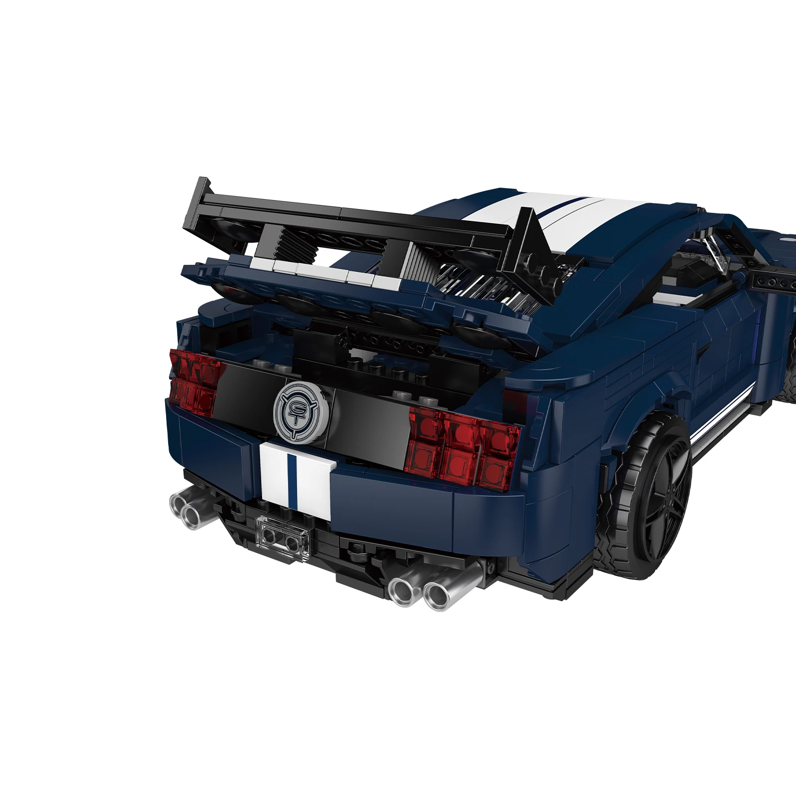 Mould King-Kit de bloques de construcción de coche deportivo GT500, modelo de coche de carreras clásico, adornos de montaje, juguete para adultos y niños, regalos de navidad, 1556 Uds.