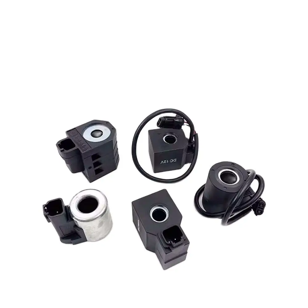 

Excavator parts for R60/150/220/215/225-7-9 pilot safety lock solenoid valve coil spool