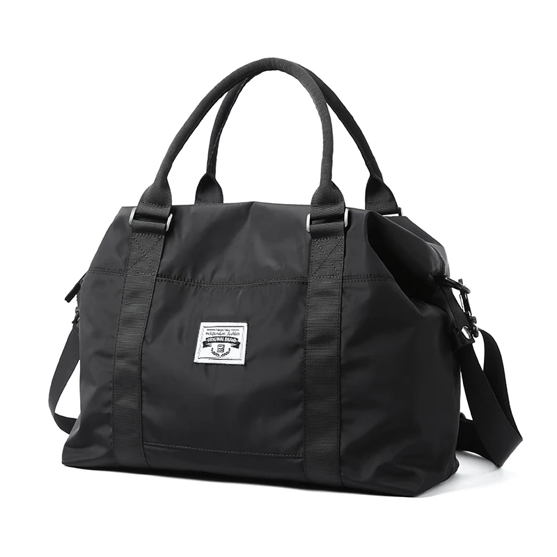 Simple Men\'s Travel Bags Oxford Premium Waterproof Large Capacity Tote Handbag Wet Dry Separation Gym Yoga Bag For Women Men
