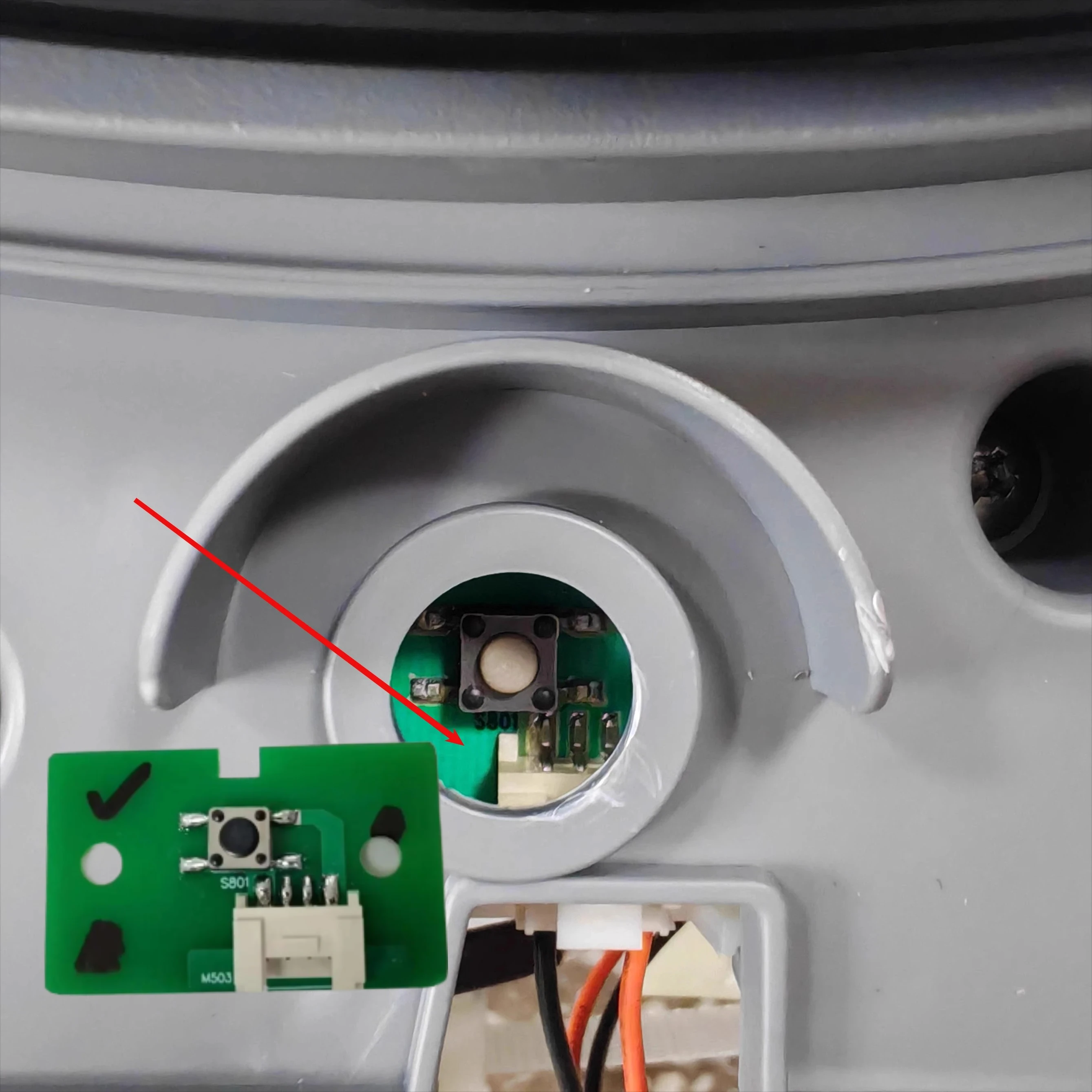 For repairing and replacing parts of Daewoo  winia Wall - mounted washing machine Power startup button switch keypad accessories