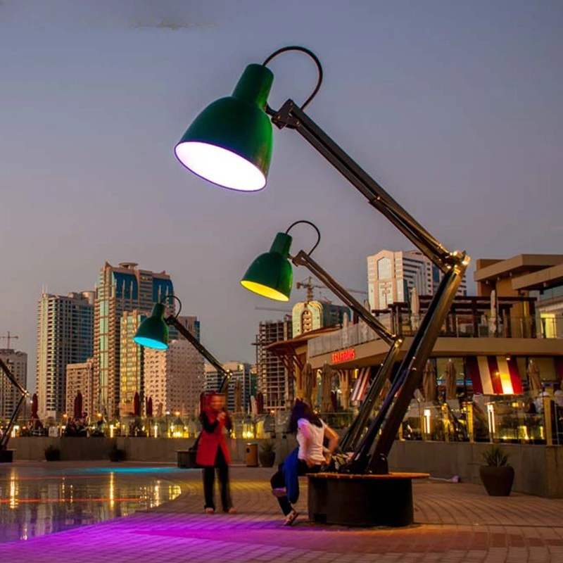 Outdoor landscape lamp Giant desk lamp Commercial square Pedestrian street Road lamp Courtyard park landscape engineering
