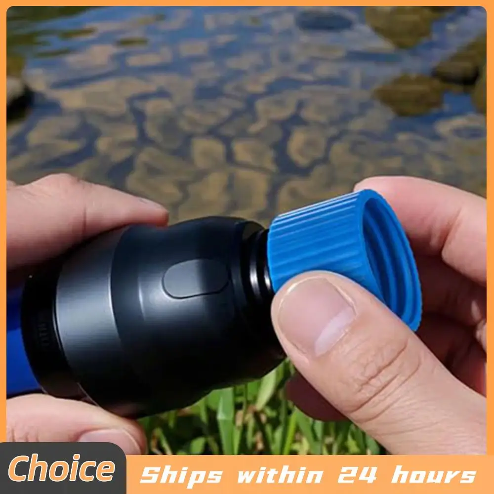 

Quick Connecting Water Filter Adapter for 28mm External Threaded Water Filters with Gasket Seals for Outdoor Camping